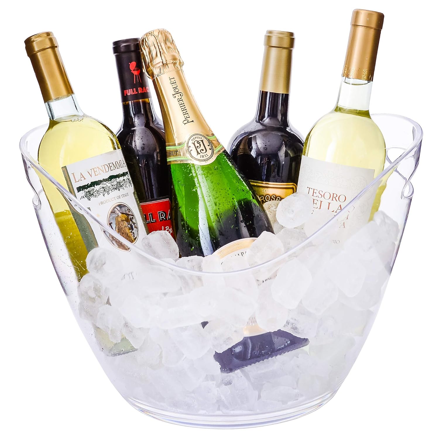 Transparent Beer Ice Bucket - 8 ltrs