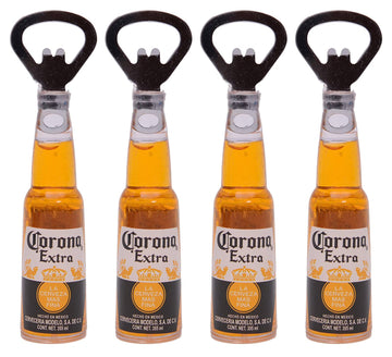 Bottle Shape Opener Cum Magnet -Pack of 4 pcs